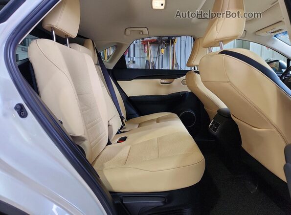 JTJBARBZ4H2135596 2017 LEXUS NX White Vista interior trasera