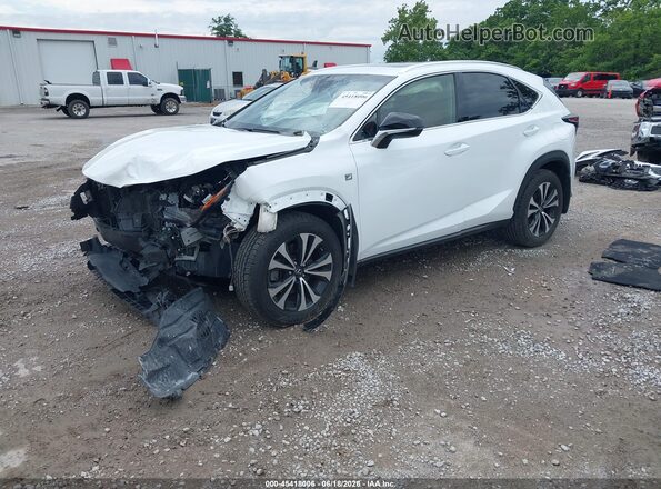 JTJBARBZ4J2157233 2018 LEXUS NX 300 White Front left