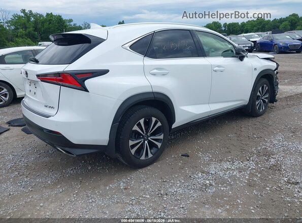 JTJBARBZ4J2157233 2018 LEXUS NX 300 White Rear right