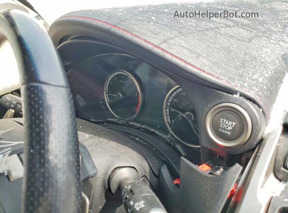 JTJBARBZ4J2158978 2018 LEXUS NX Silver Instrument cluster view