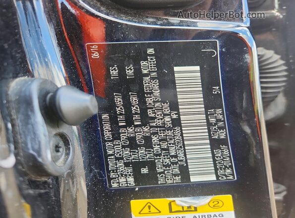 JTJBARBZ5G2084866 2016 LEXUS NX Black 