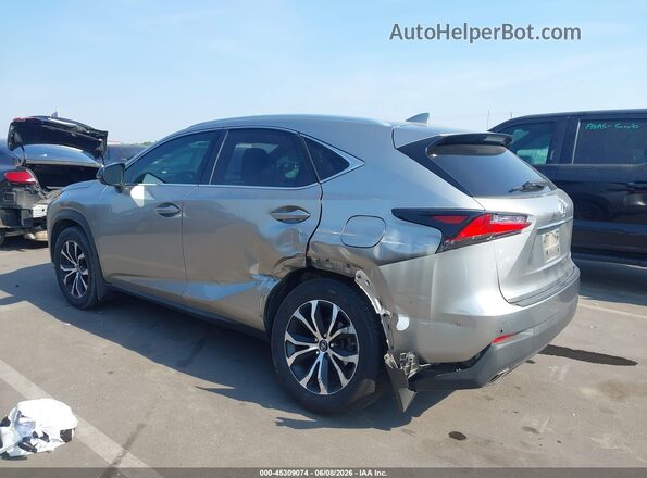 JTJBARBZ5G2085774 2016 LEXUS NX 200T Silver Trasero izquierdo