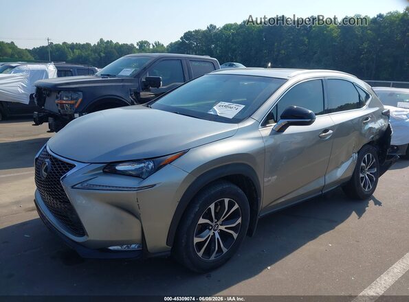 JTJBARBZ5G2085774 2016 LEXUS NX 200T Silver Vista tres cuartos delantera izquierda