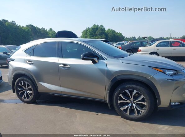 JTJBARBZ5G2085774 2016 LEXUS NX 200T Silver Vista interior trasera