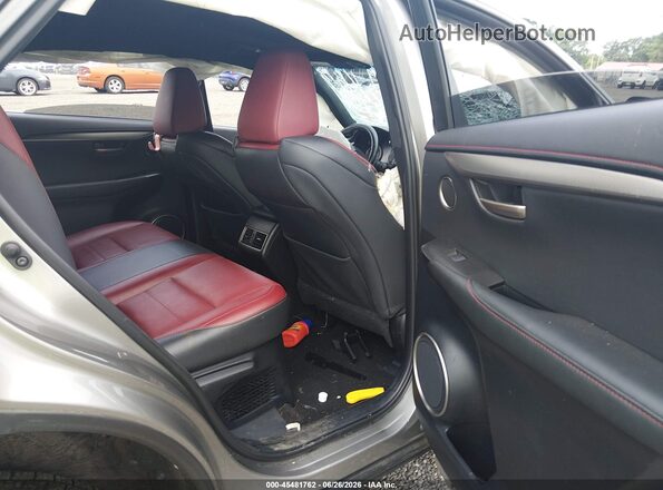 JTJBARBZ5H2110450 2017 LEXUS NX 200T Gray Vista de la etiqueta del VIN
