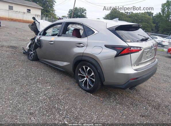 JTJBARBZ5H2110450 2017 LEXUS NX 200T Gray Trasero izquierdo