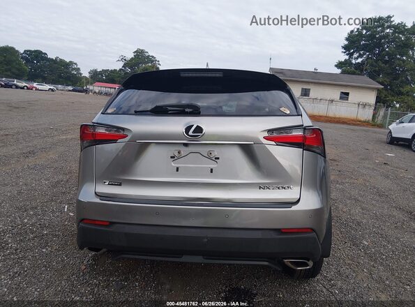JTJBARBZ5H2110450 2017 LEXUS NX 200T Gray 