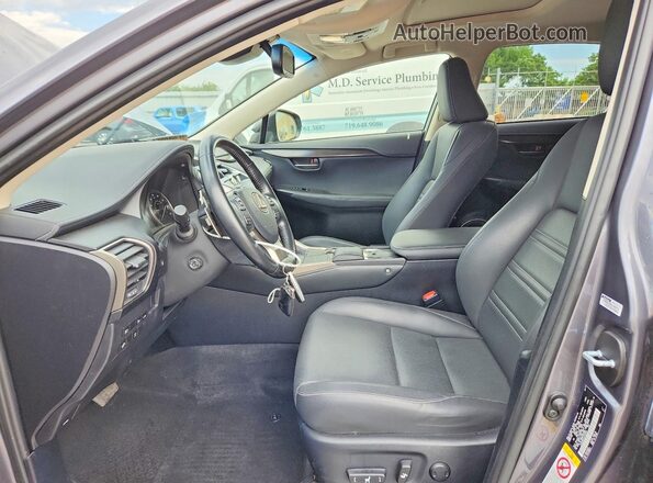 JTJBARBZ5J2163946 2018 LEXUS NX Gray Սալոնի դիմացի տեսք