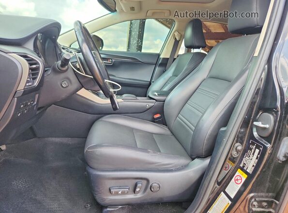 JTJBARBZ5J2173196 2018 LEXUS NX Black Front interior view