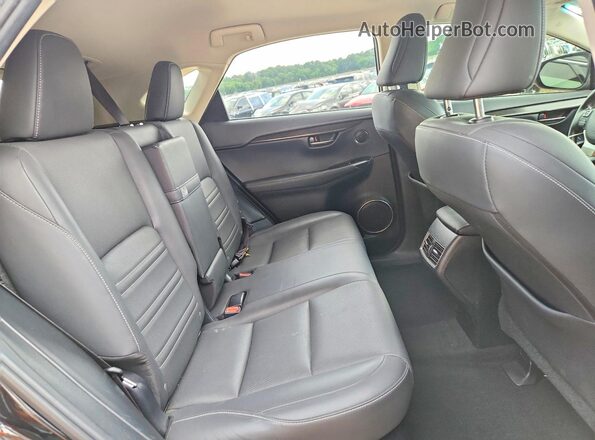 JTJBARBZ5J2173196 2018 LEXUS NX Black Rear interior view