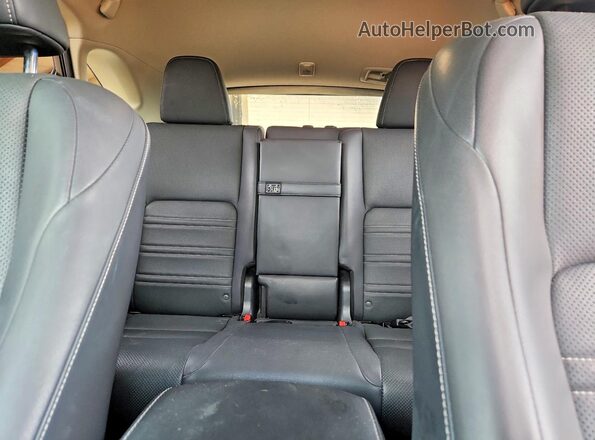 JTJBARBZ5J2173196 2018 LEXUS NX Black Rear seats view
