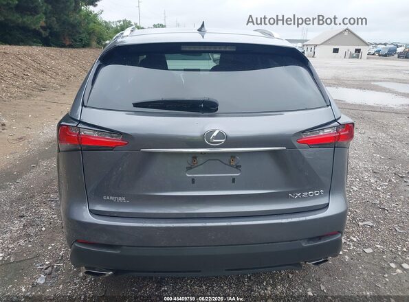 JTJBARBZ6G2066246 2016 LEXUS NX 200T Gray 