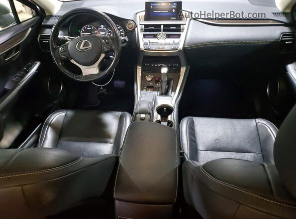 JTJBARBZ6H2131632 2017 LEXUS NX Gray Dashboard view