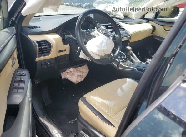JTJBARBZ7G2061069 2016 LEXUS NX Black Вид панелі приладів