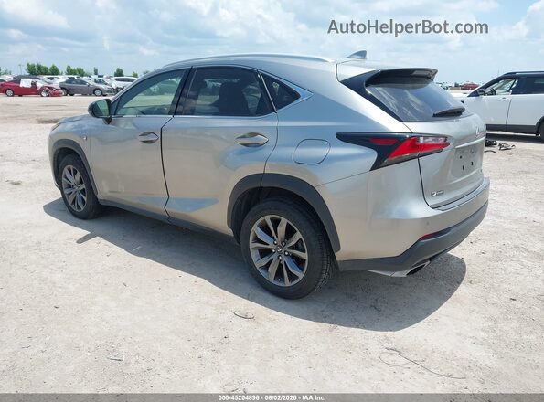 JTJBARBZ7G2066109 2016 LEXUS NX 200T Silver Rear left