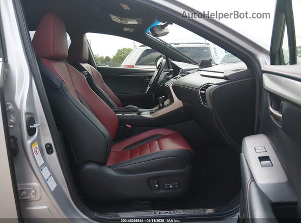 JTJBARBZ7H2106576 2017 LEXUS NX 200T Silver Սալոնի դիմացի տեսք