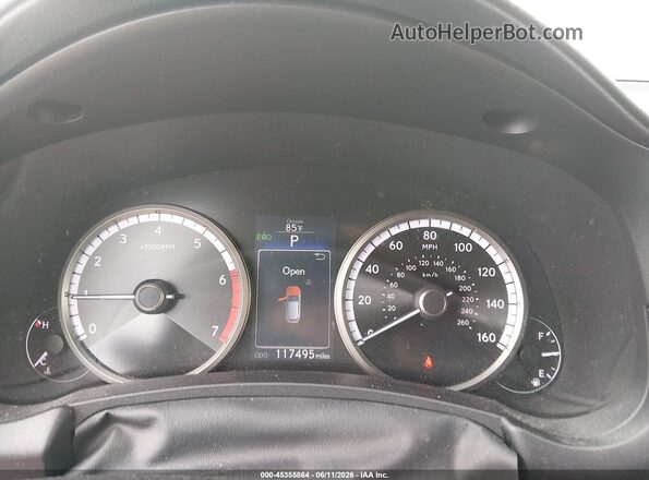 JTJBARBZ7H2106576 2017 LEXUS NX 200T Silver Հետևի նստատեղերի տեսք