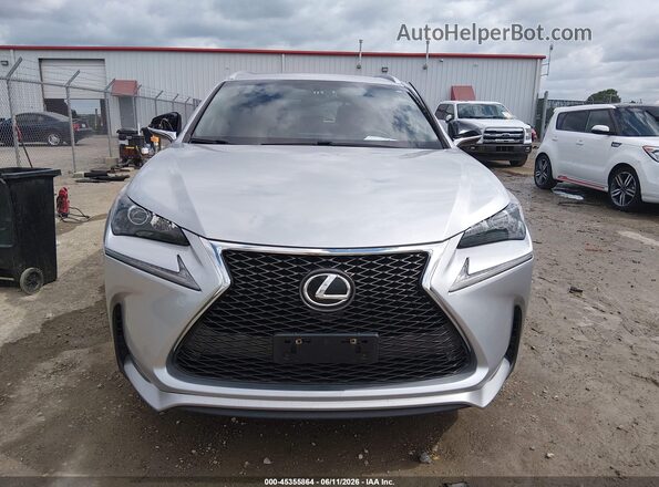 JTJBARBZ7H2106576 2017 LEXUS NX 200T Silver Սարքավորումների վահանակի տեսք