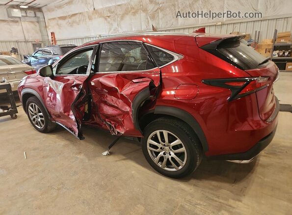 JTJBARBZ8G2050890 2016 LEXUS NX Красный Задняя левая четверть
