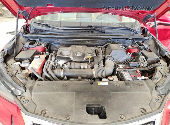JTJBARBZ8G2050890 2016 LEXUS NX Красный Вид подкапотного пространства