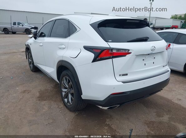JTJBARBZ8G2075661 2016 LEXUS NX 200T F SPORT AWD White Rear left