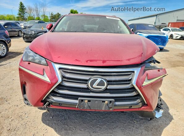 JTJBARBZ8G2076454 2016 LEXUS NX Red 