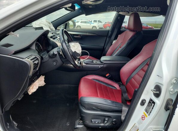 JTJBARBZ8G2090435 2016 LEXUS NX White წინა სალონის ხედი
