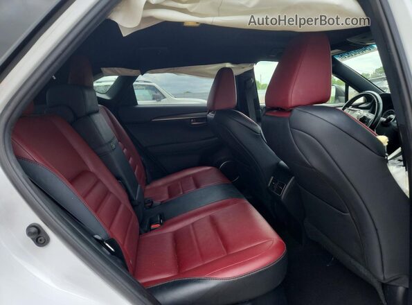 JTJBARBZ8G2090435 2016 LEXUS NX White უკანა სავარძლების ხედი