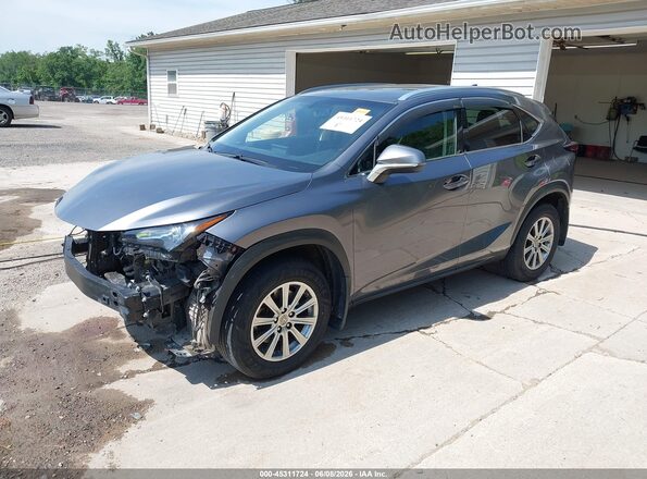 JTJBARBZ8H2106425 2017 LEXUS NX 200T Gray 