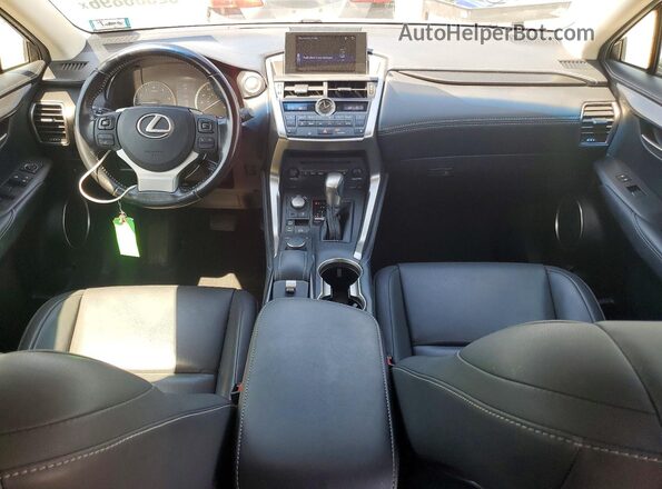 JTJBARBZ8H2134516 2017 LEXUS NX White Առջևի վահանակի տեսք