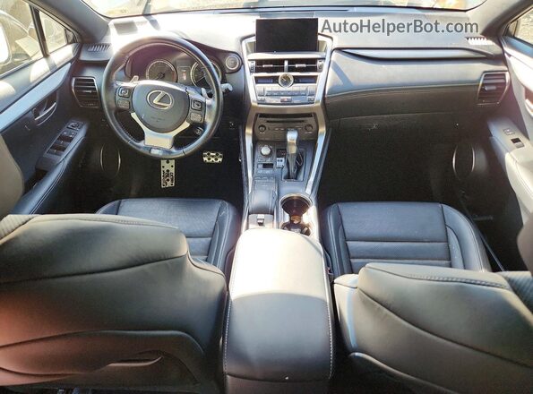 JTJBARBZ8H2145225 2017 LEXUS NX White Dashboard view