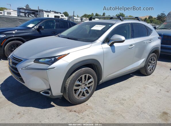 JTJBARBZ9G2054723 2016 LEXUS NX 200T Gray Առջևի ձախ երեք քառորդ տեսարան
