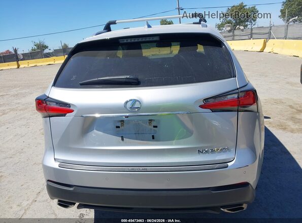JTJBARBZ9G2054723 2016 LEXUS NX 200T Gray 