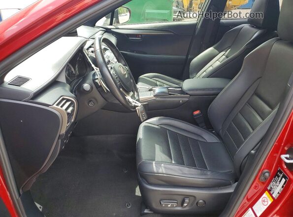 JTJBARBZ9J2155204 2018 LEXUS NX Red 