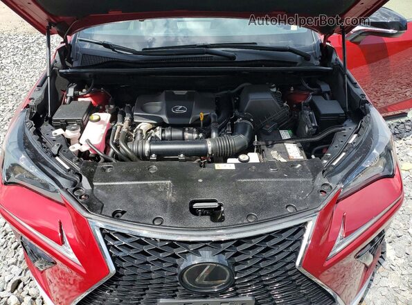 JTJBARBZ9J2155204 2018 LEXUS NX Red 