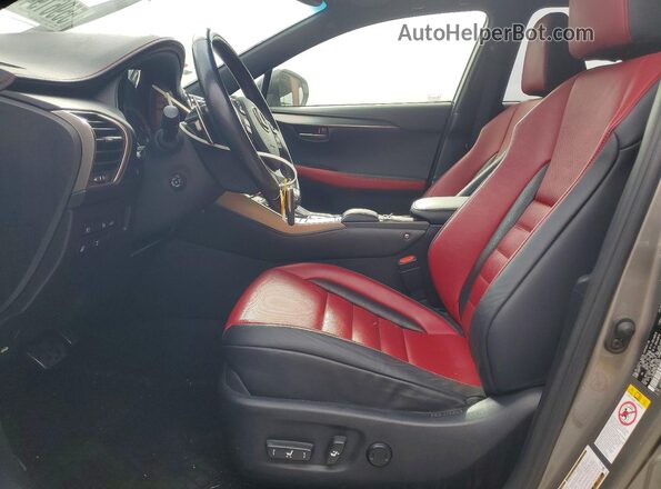 JTJBARBZ9K2187281 2019 LEXUS NX Silver Widok wnętrza z przodu