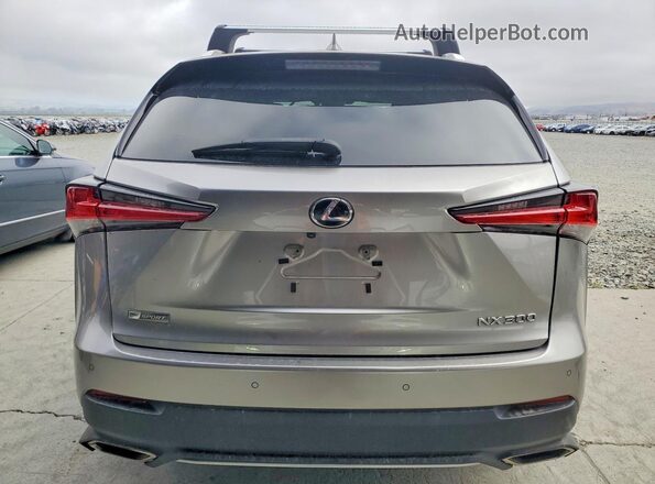JTJBARBZ9K2187281 2019 LEXUS NX Silver Widok z tyłu