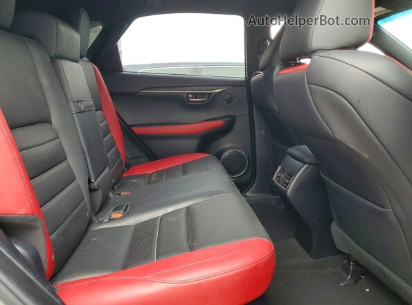 JTJBARBZ9K2187281 2019 LEXUS NX Silver Widok wnętrza z tyłu