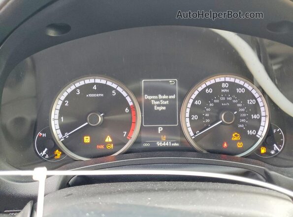 JTJBARBZ9K2187281 2019 LEXUS NX Silver Widok zestawu wskaźników
