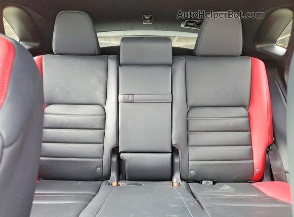 JTJBARBZ9K2187281 2019 LEXUS NX Silver Widok tylnych siedzeń