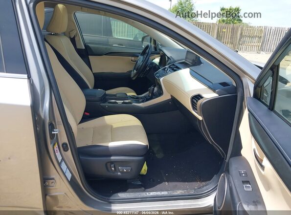 JTJBARBZ9K2210302 2019 LEXUS NX 300 Серый Вид салона спереди