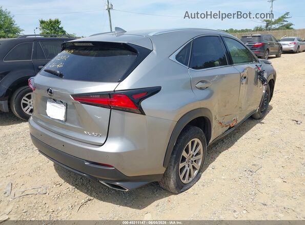 JTJBARBZ9K2210302 2019 LEXUS NX 300 Серый Задняя правая четверть