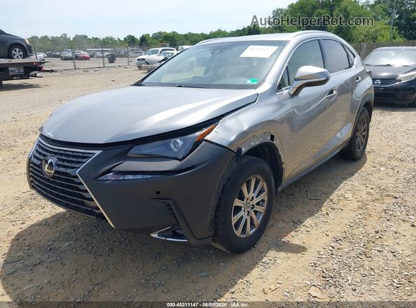 JTJBARBZ9K2210302 2019 LEXUS NX 300 Серый Передняя левая четверть