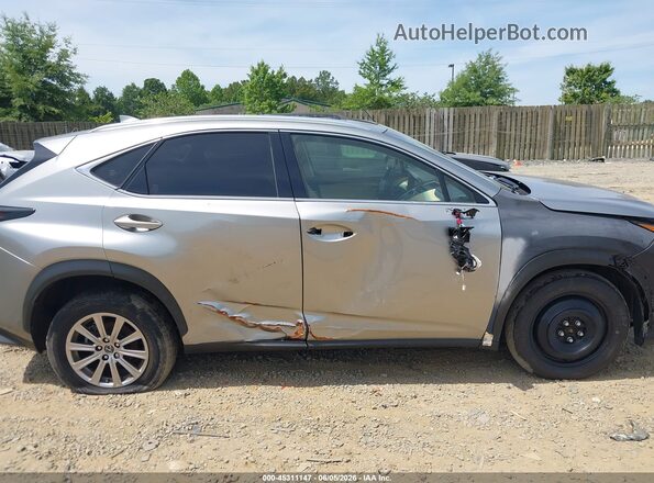 JTJBARBZ9K2210302 2019 LEXUS NX 300 Серый Вид задней части салона