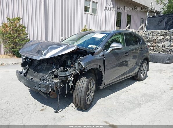 JTJBARBZXG2062765 2016 LEXUS NX 200T Gray Առջևի ձախ երեք քառորդ տեսարան