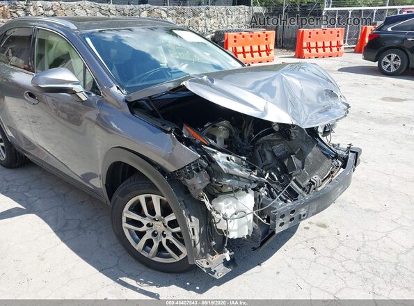 JTJBARBZXG2062765 2016 LEXUS NX 200T Gray 