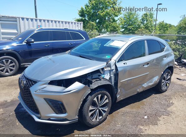 JTJBARBZXK2180906 2019 LEXUS NX 300 Gray Przód lewy