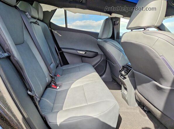 JTJBCACB3TA002601 2026 LEXUS RZ Black Vista de los asientos traseros