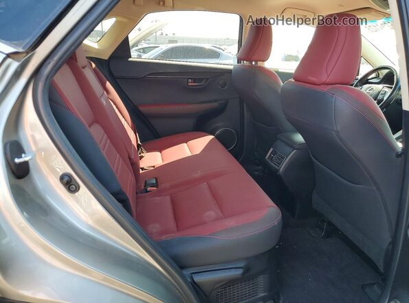 JTJBJRBZ0J2096320 2018 LEXUS NX Серый Вид задней части салона