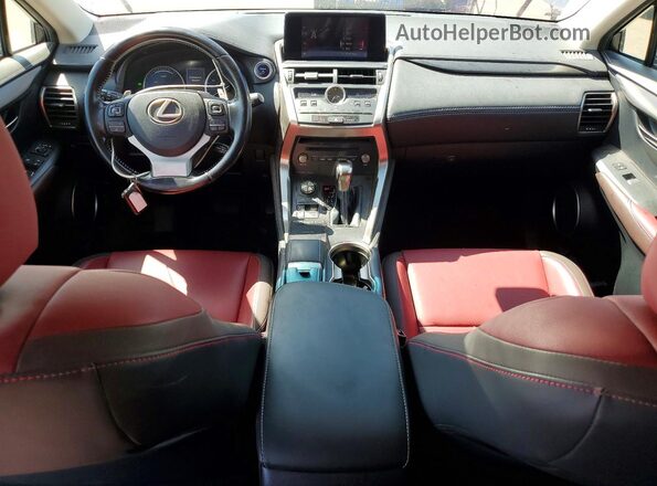 JTJBJRBZ0J2096320 2018 LEXUS NX Серый Вид панели приборов